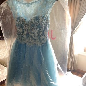 Jovani Baby Blue Dress